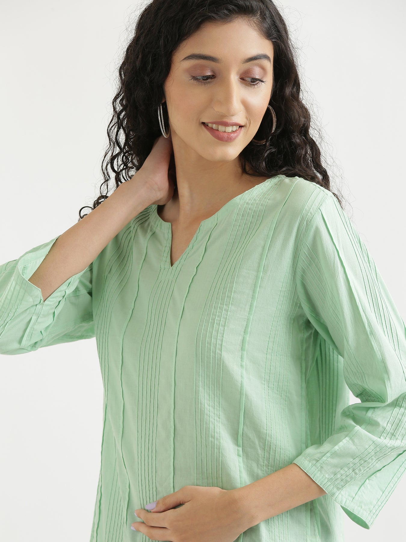 Mint Green Everyday Cotton Top