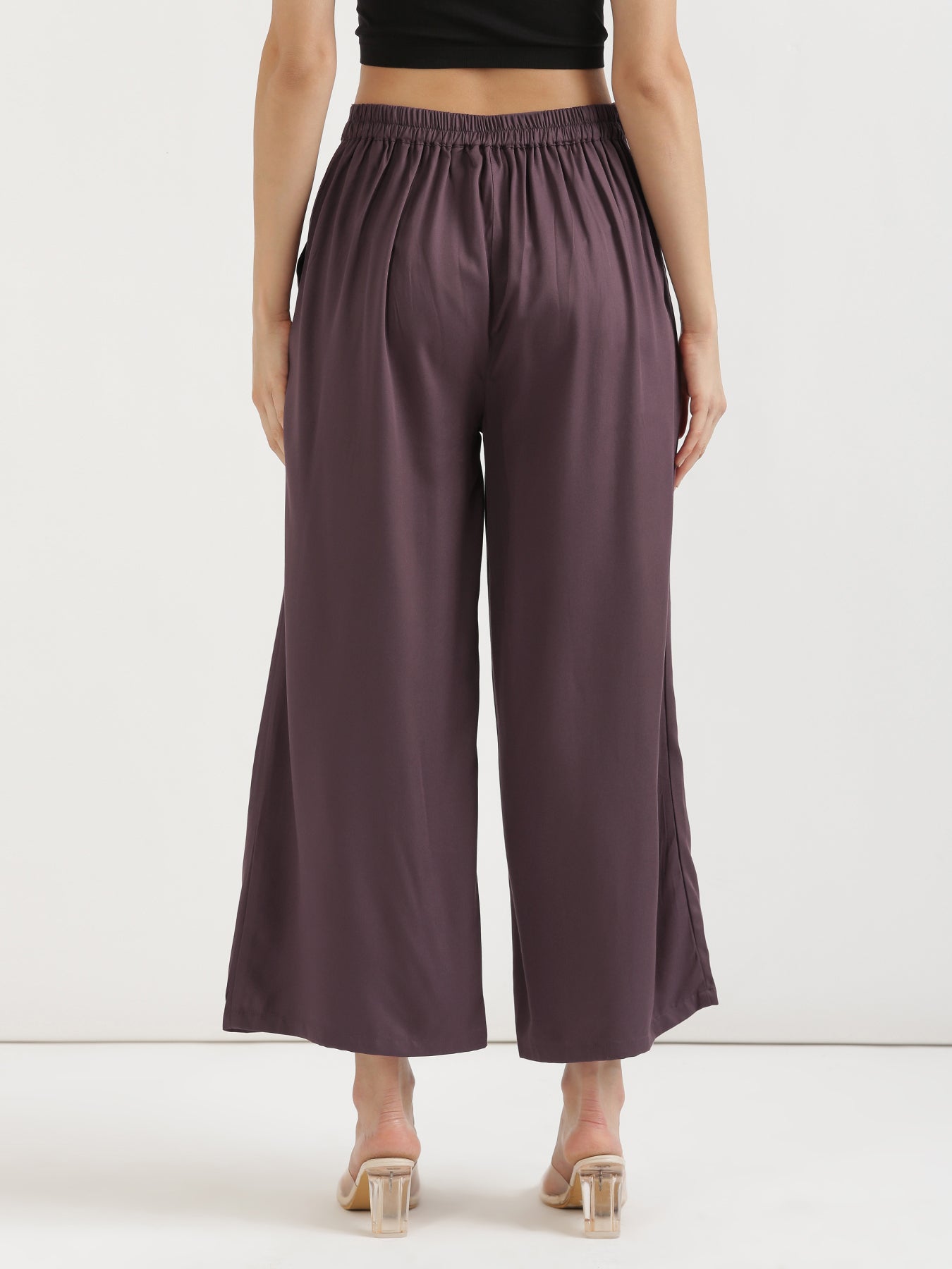 Brinjal Viscose Coord Set