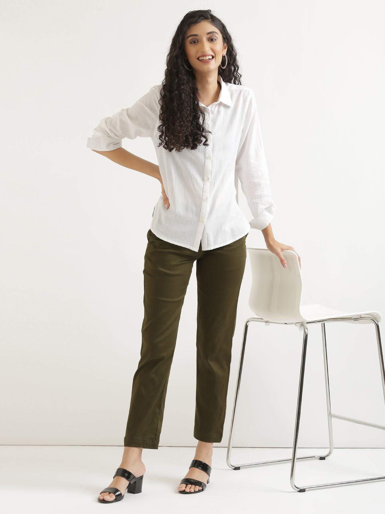 Olive-Green-Formal-Pant