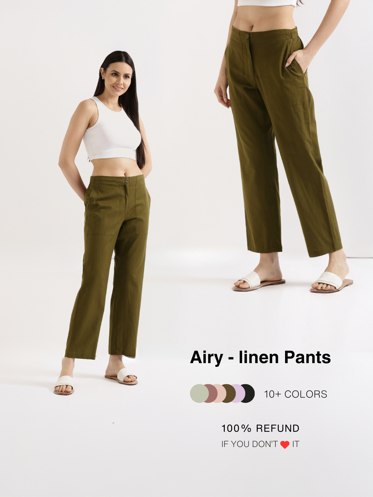 AIRY-LINEN PANTS deprecated
