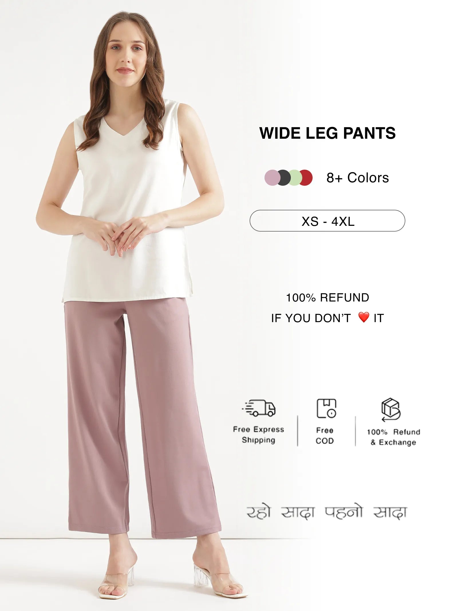 Women Wide Leg Pants