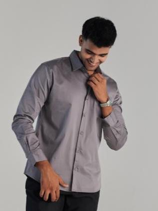 Grey Formal Shirt