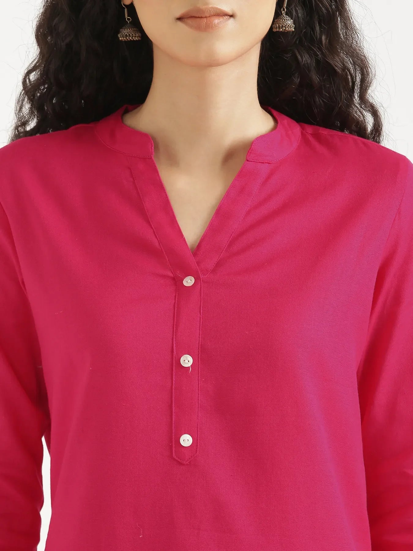 Pick Any 3 Women Airy Linen Short Kurtas