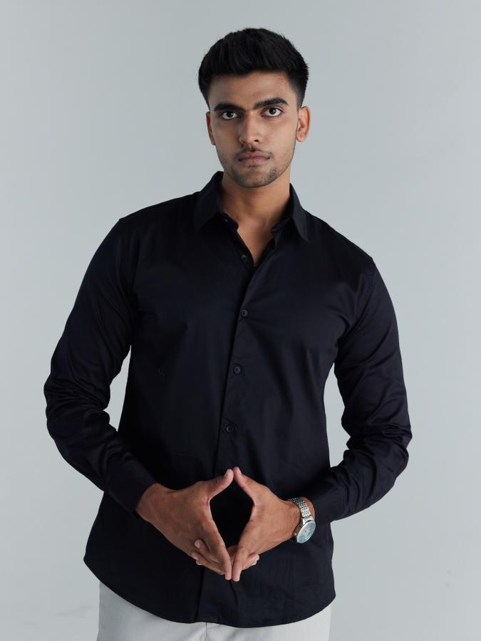 Black Formal Shirt