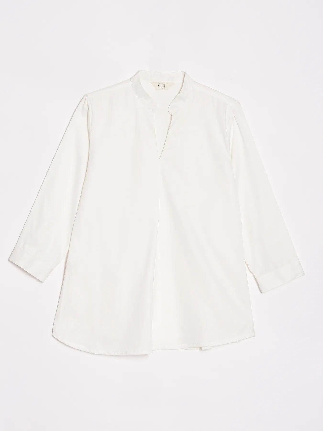 Women White Viscose Pleated Top
