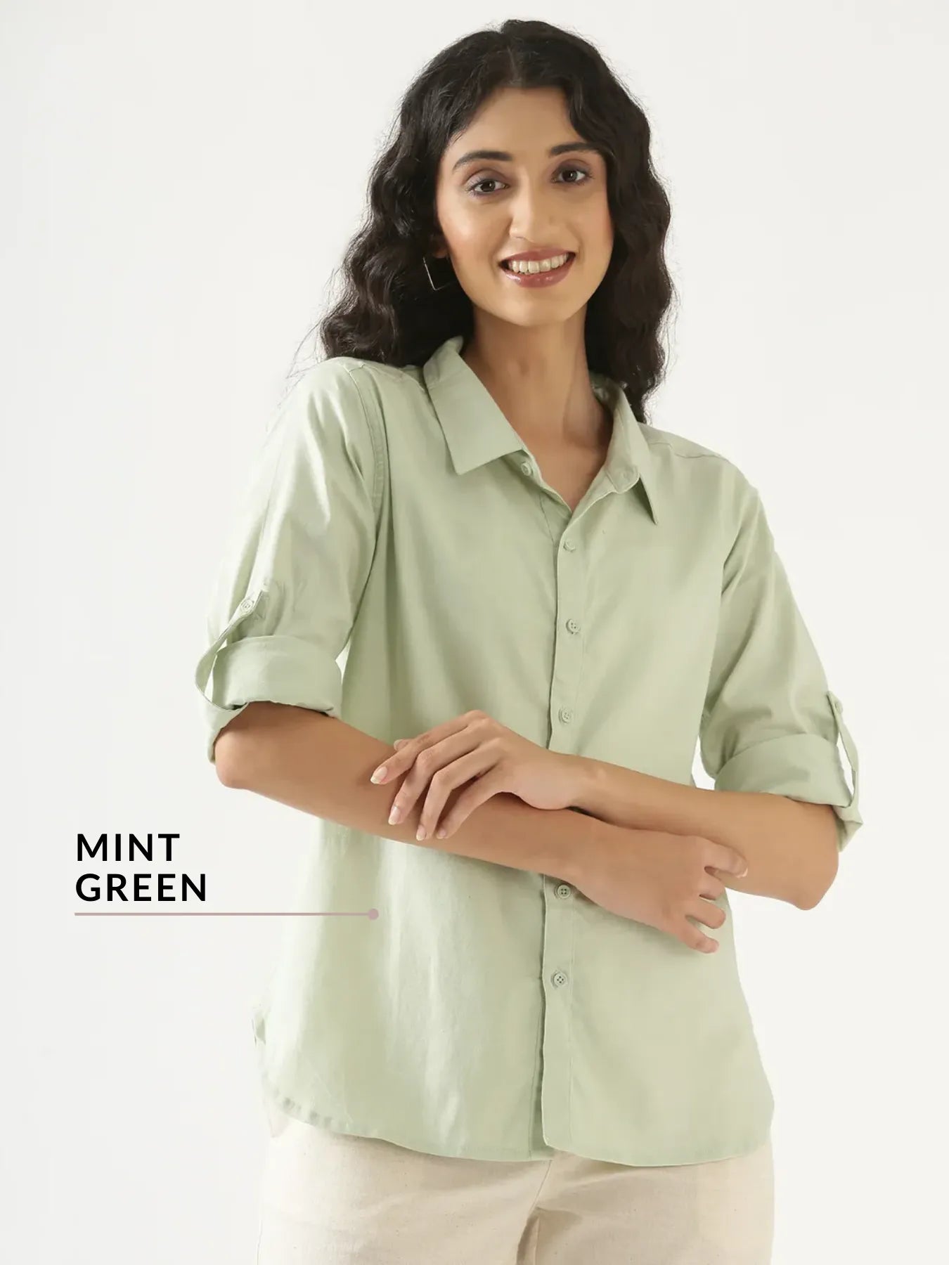 Pick Any 2 Women Airy-Linen Shirt