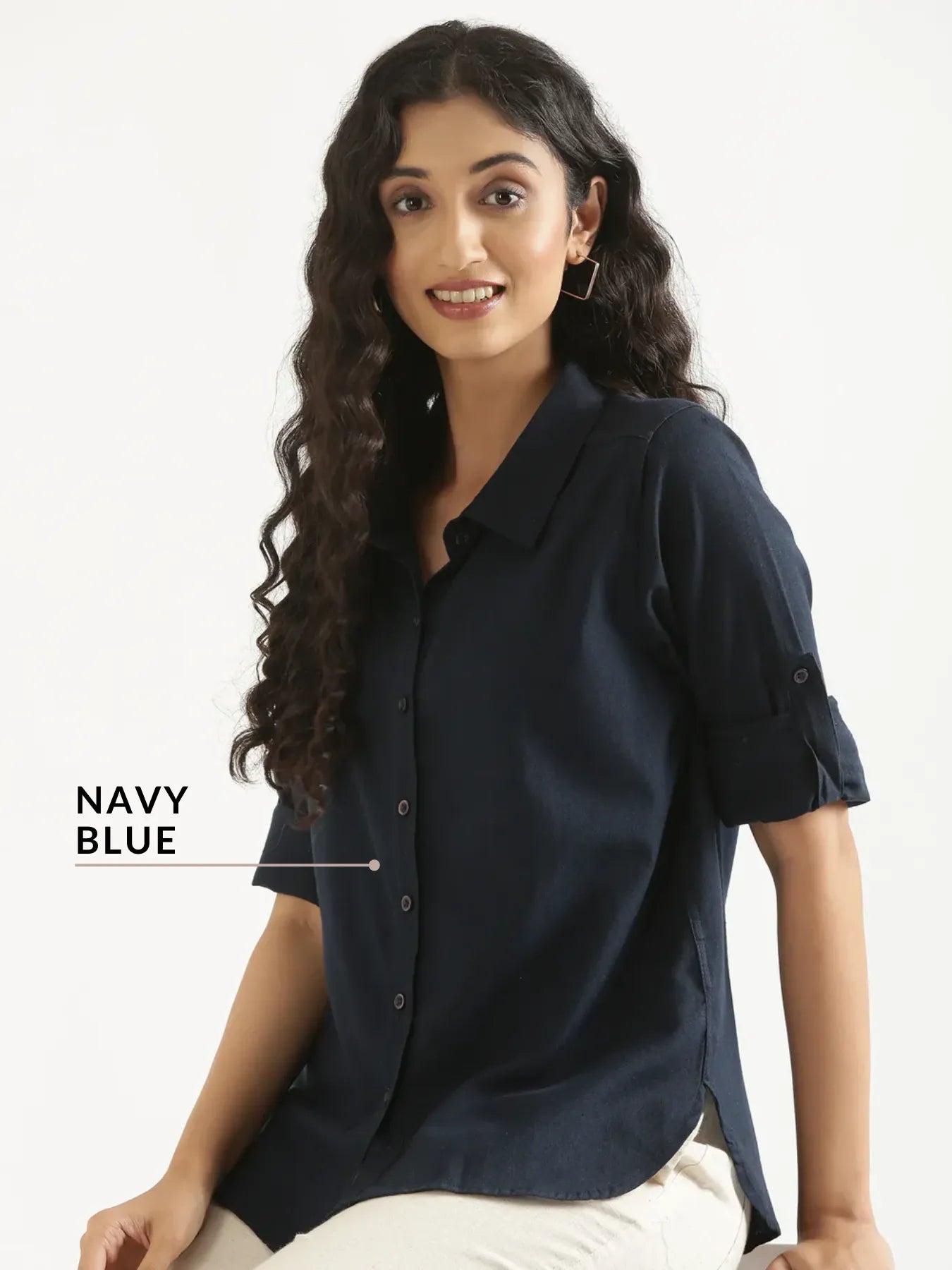 Pick Any 2 Women Airy-Linen Shirt