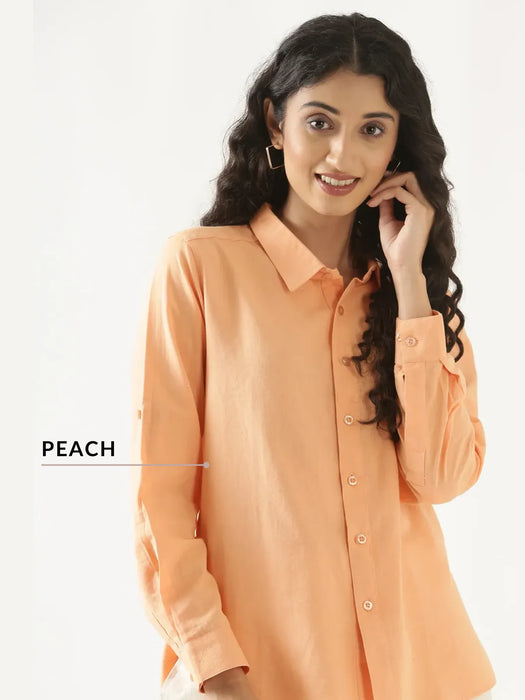Pick Any 2 Women Airy-Linen Shirt