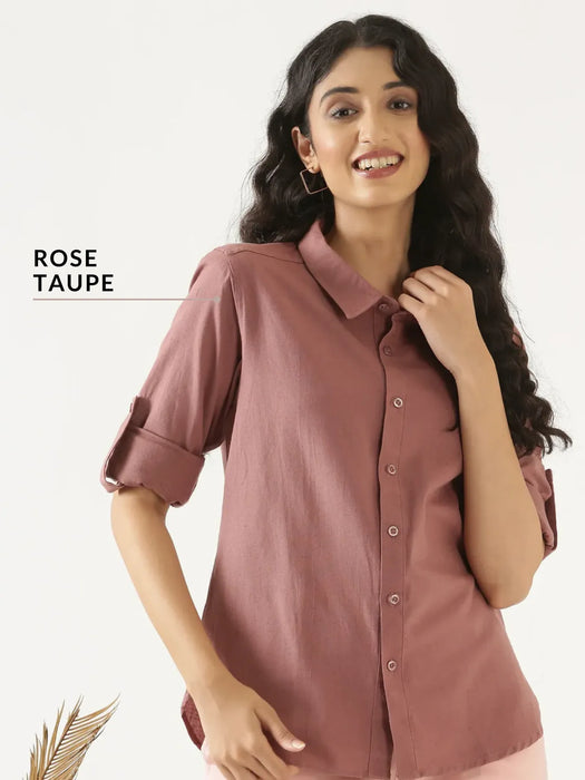 Pick Any 2 Women Airy-Linen Shirt