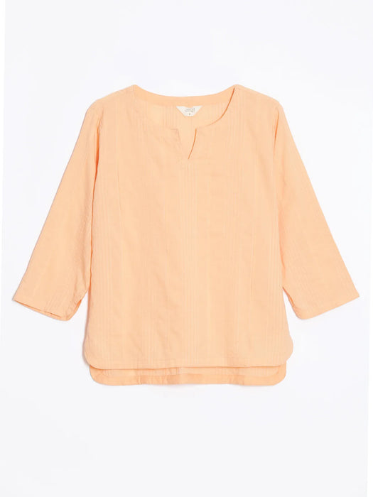 Women Peach Everyday Cotton Top