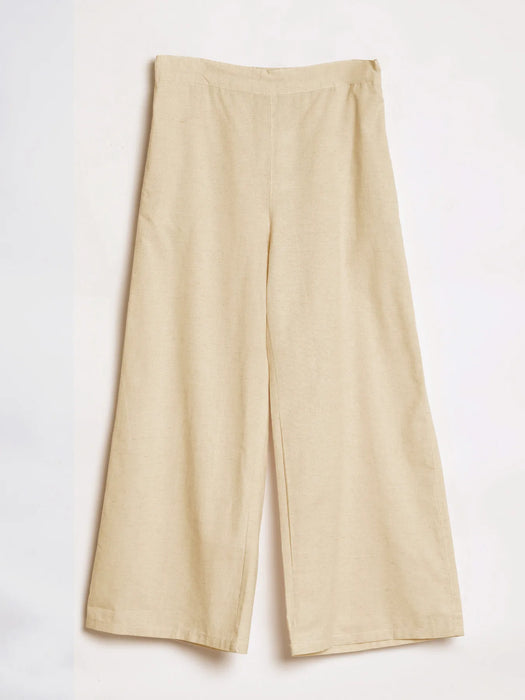 Women Fawn Airy Linen Wide Leg Pant