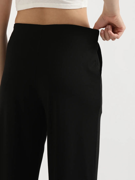 Women Black Wide Leg Pants