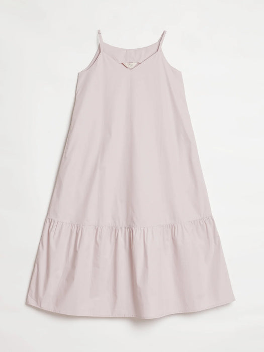 Women Mauve Pink Better Cotton Tier Dress