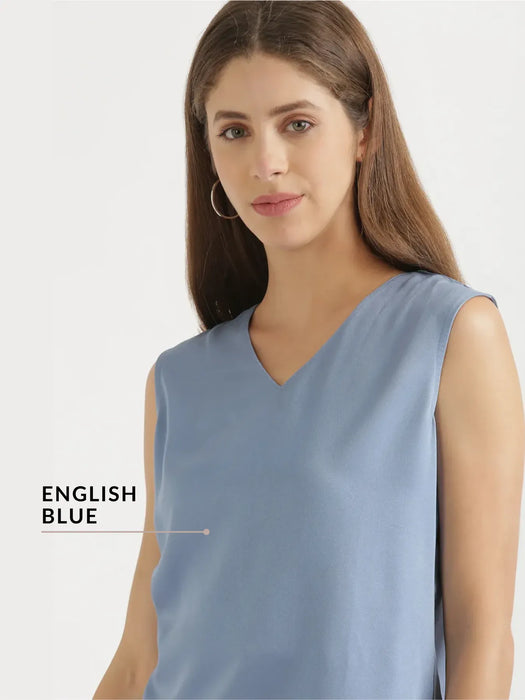 Pick Any 2 Women V-Neck Sleeveless Top