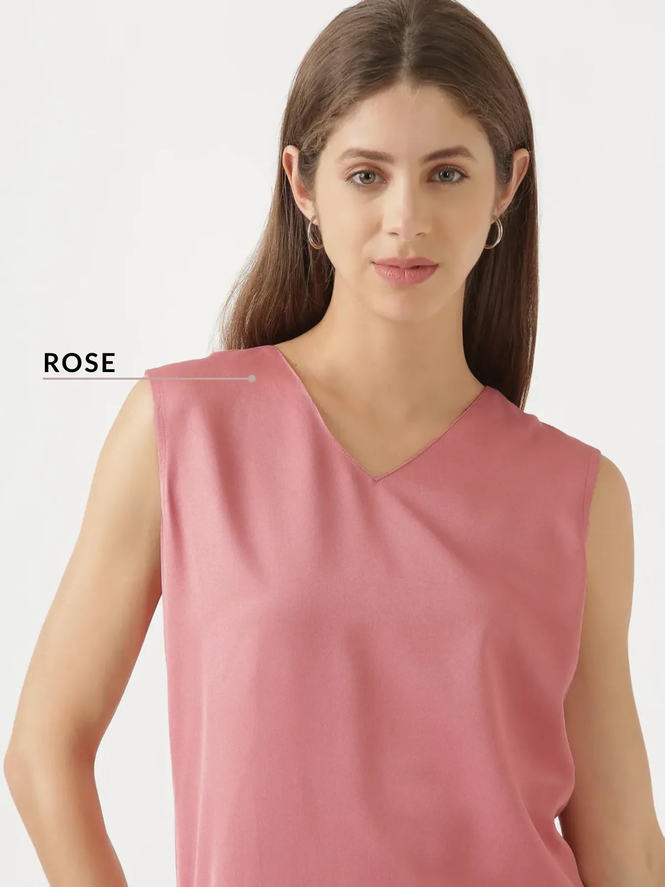 Pick Any 2 Women V-Neck Sleeveless Top