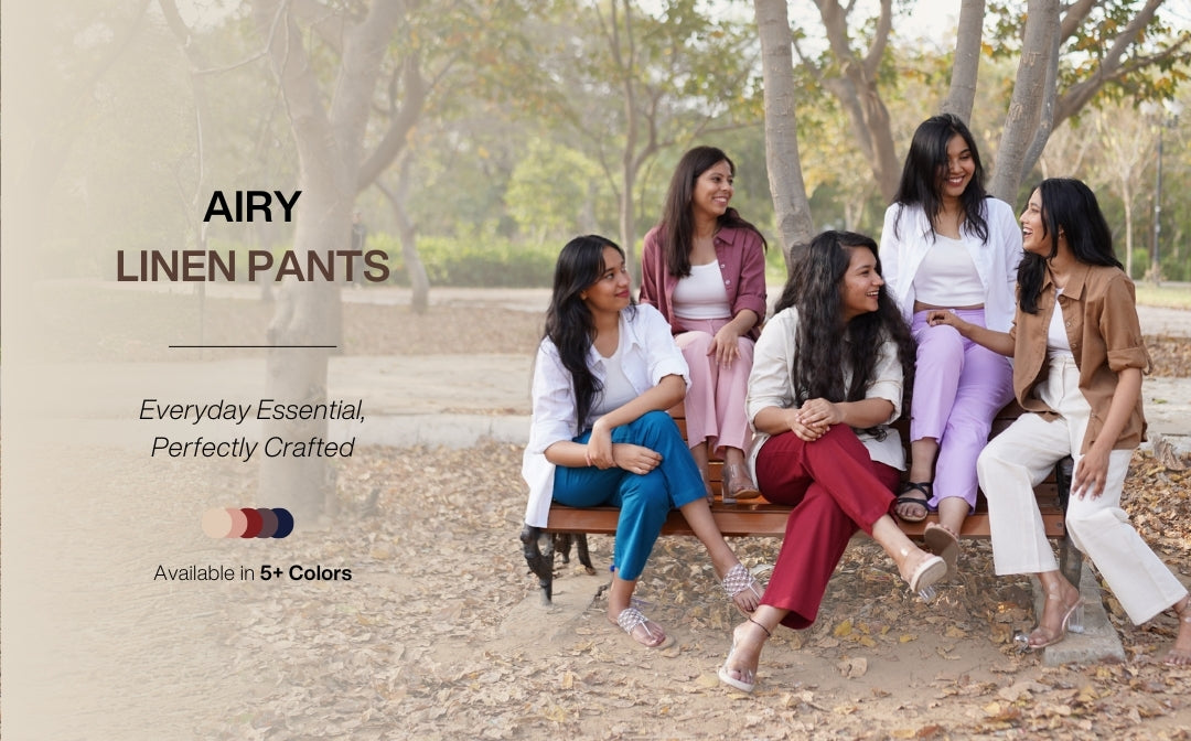 AIRY LINEN PANTS banner mobile