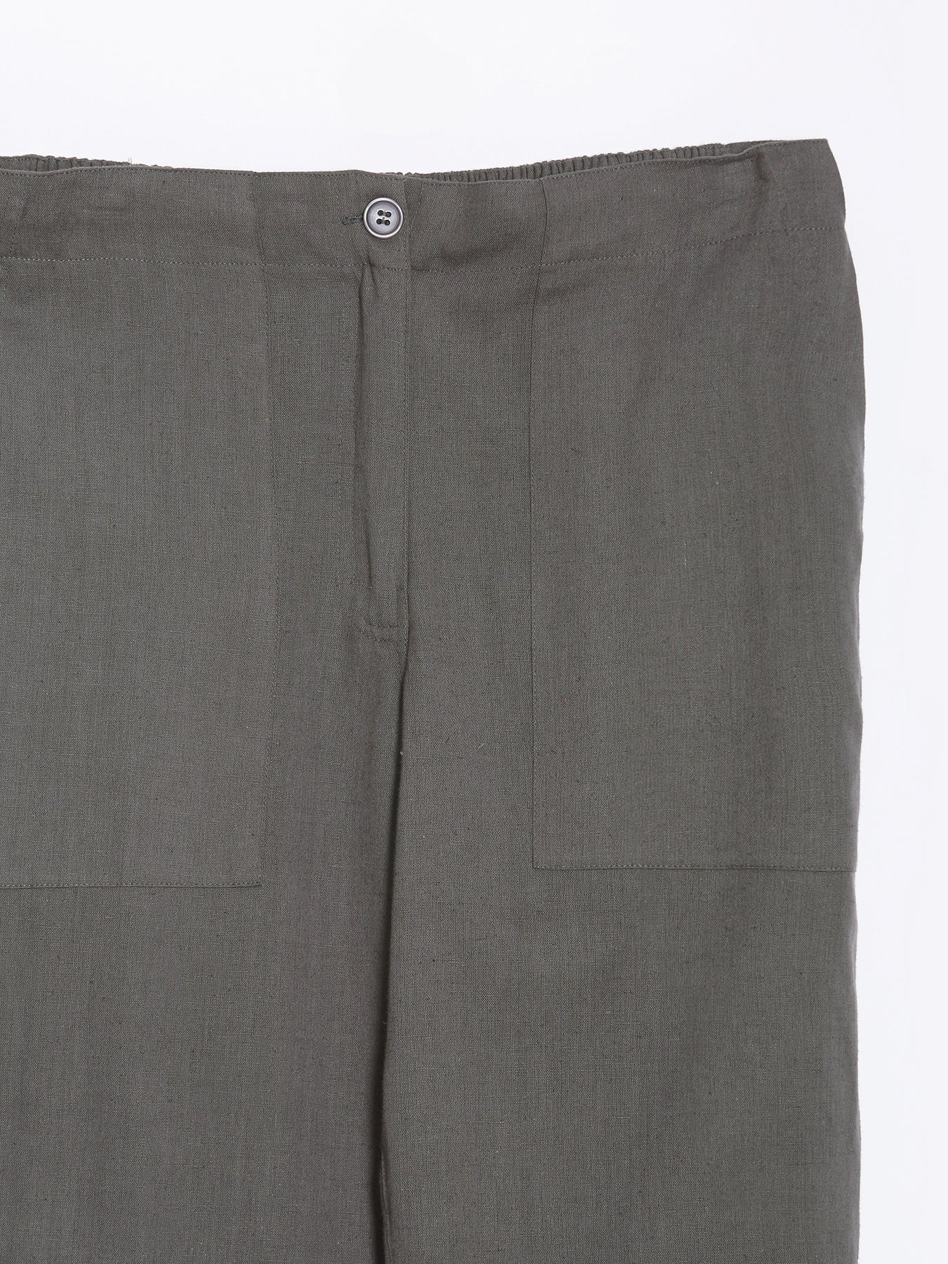 Slate Grey Airy Linen Pants