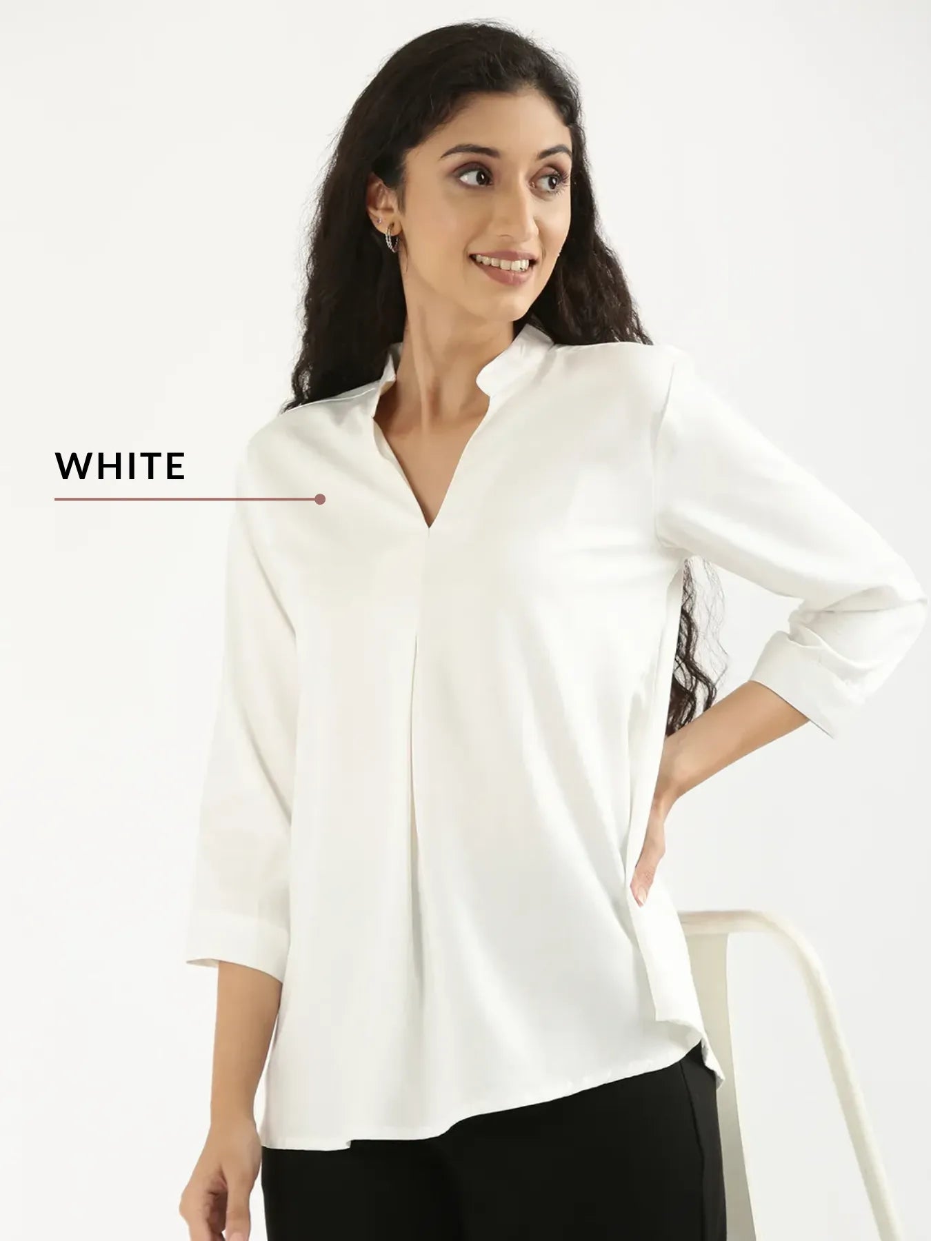 Pick Any 2 Women Viscose Pleated Top