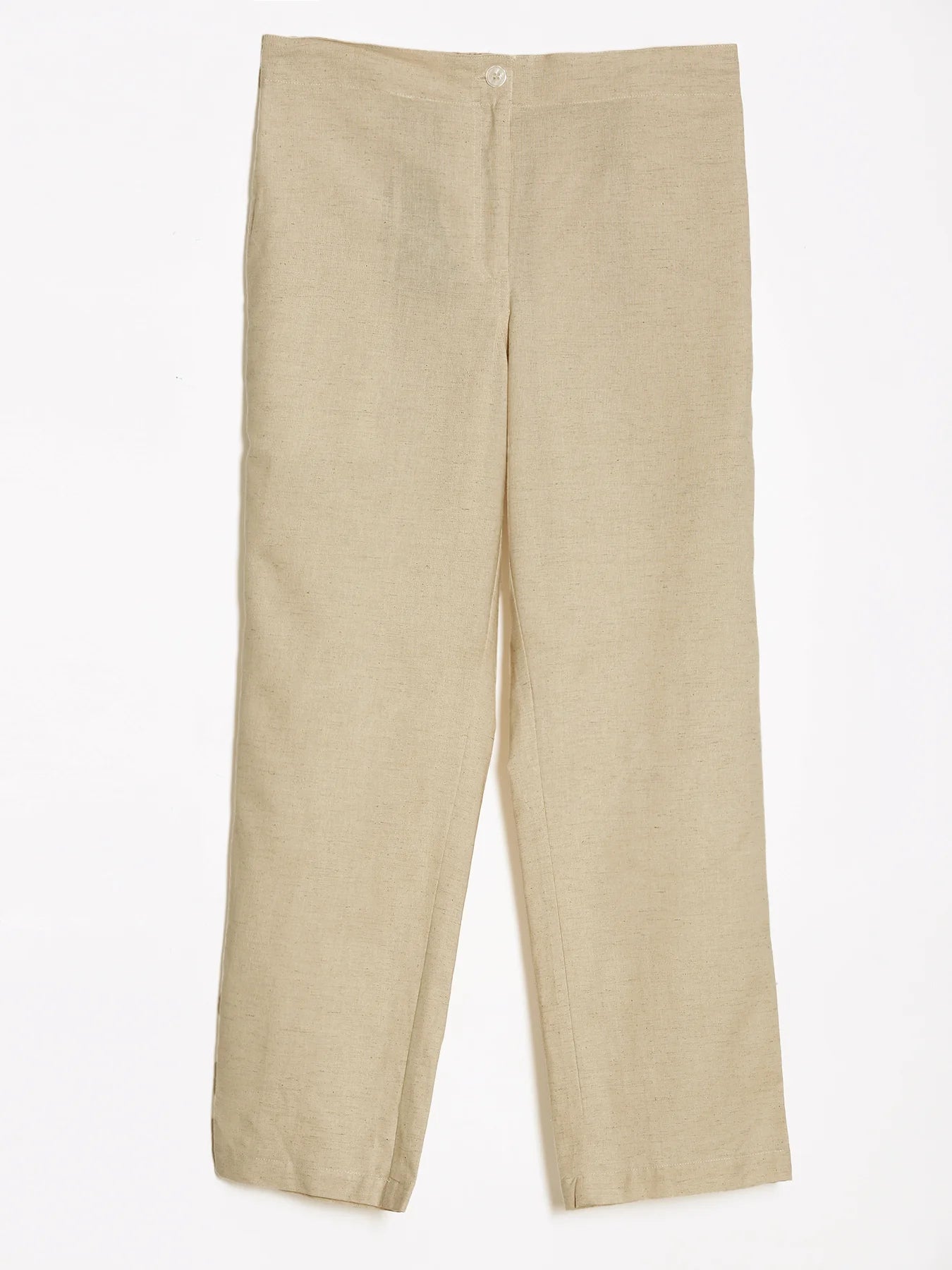 Women Fawn Airy Linen Straight Pants