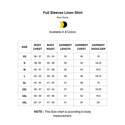 Men Mango Yellow 100% Full Sleeve Linen Shirt