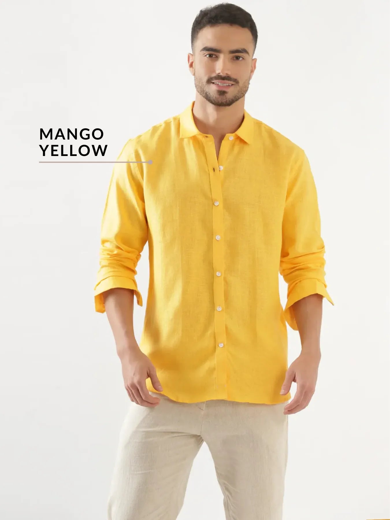 Pick Any 4 Men 100% Linen Shirt