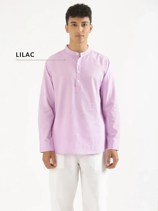 Pick Any 2 Men Airy Linen Short Kurta