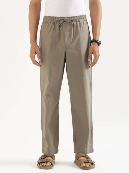 Pick Any 2 Men Cotton Pant - Grey