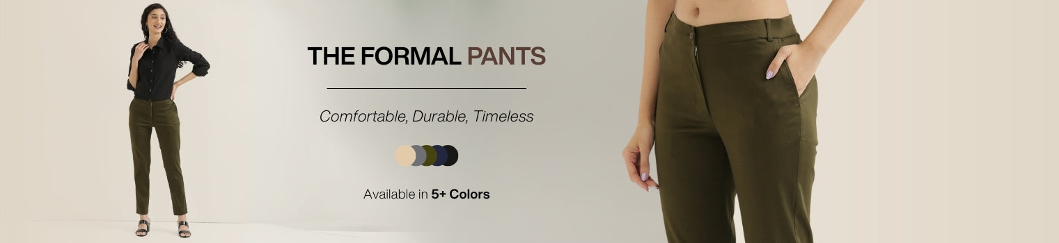THE FORMAL PANTS banner desktop