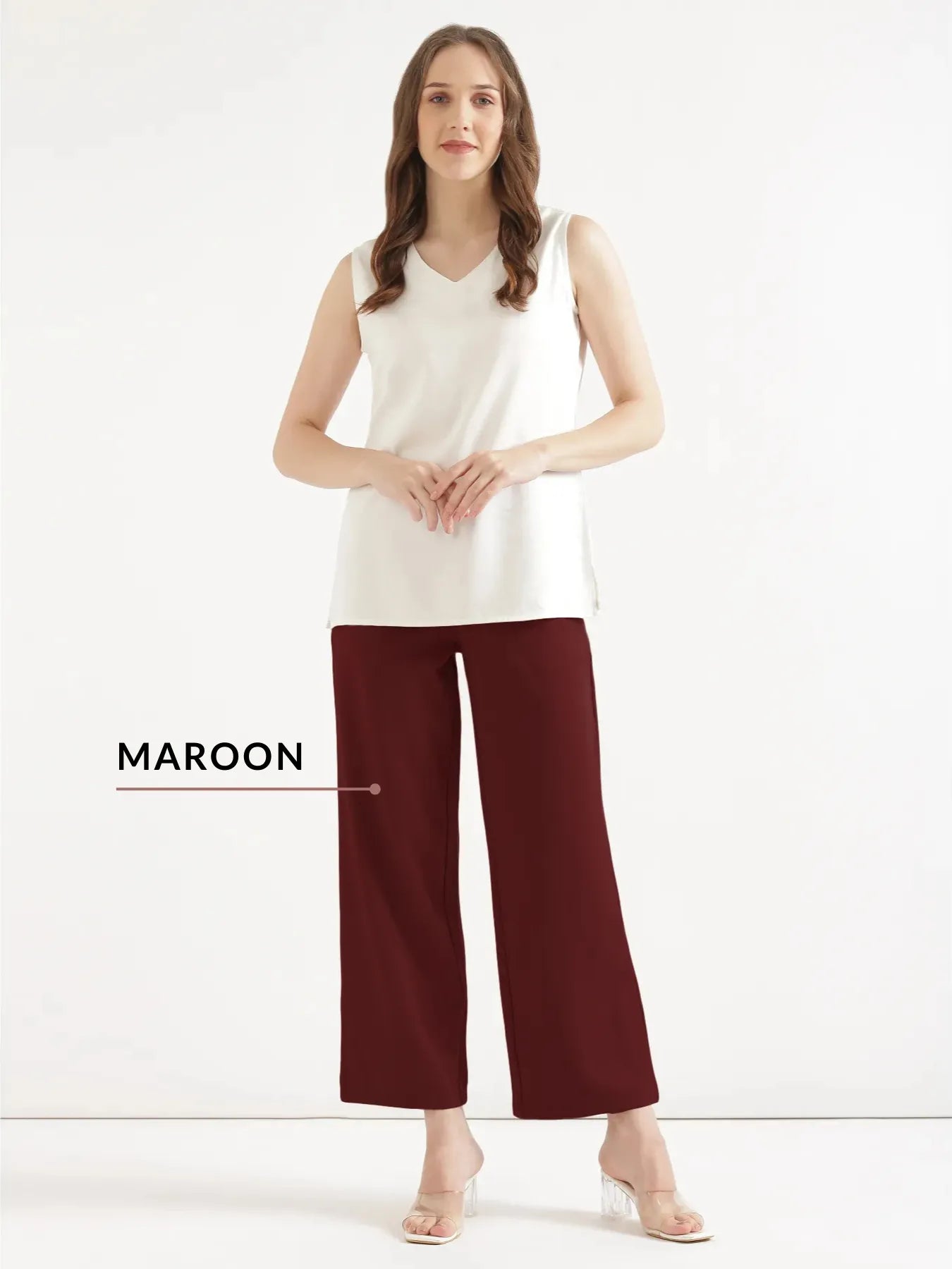 Pick Any 4 Women Wide Leg Pant