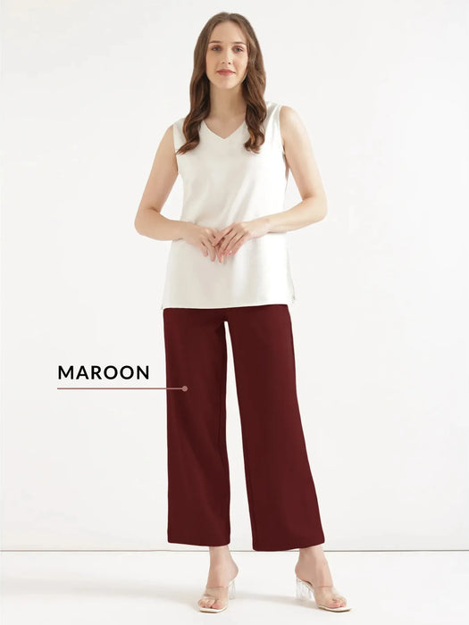 Pick Any 4 Women Wide Leg Pant