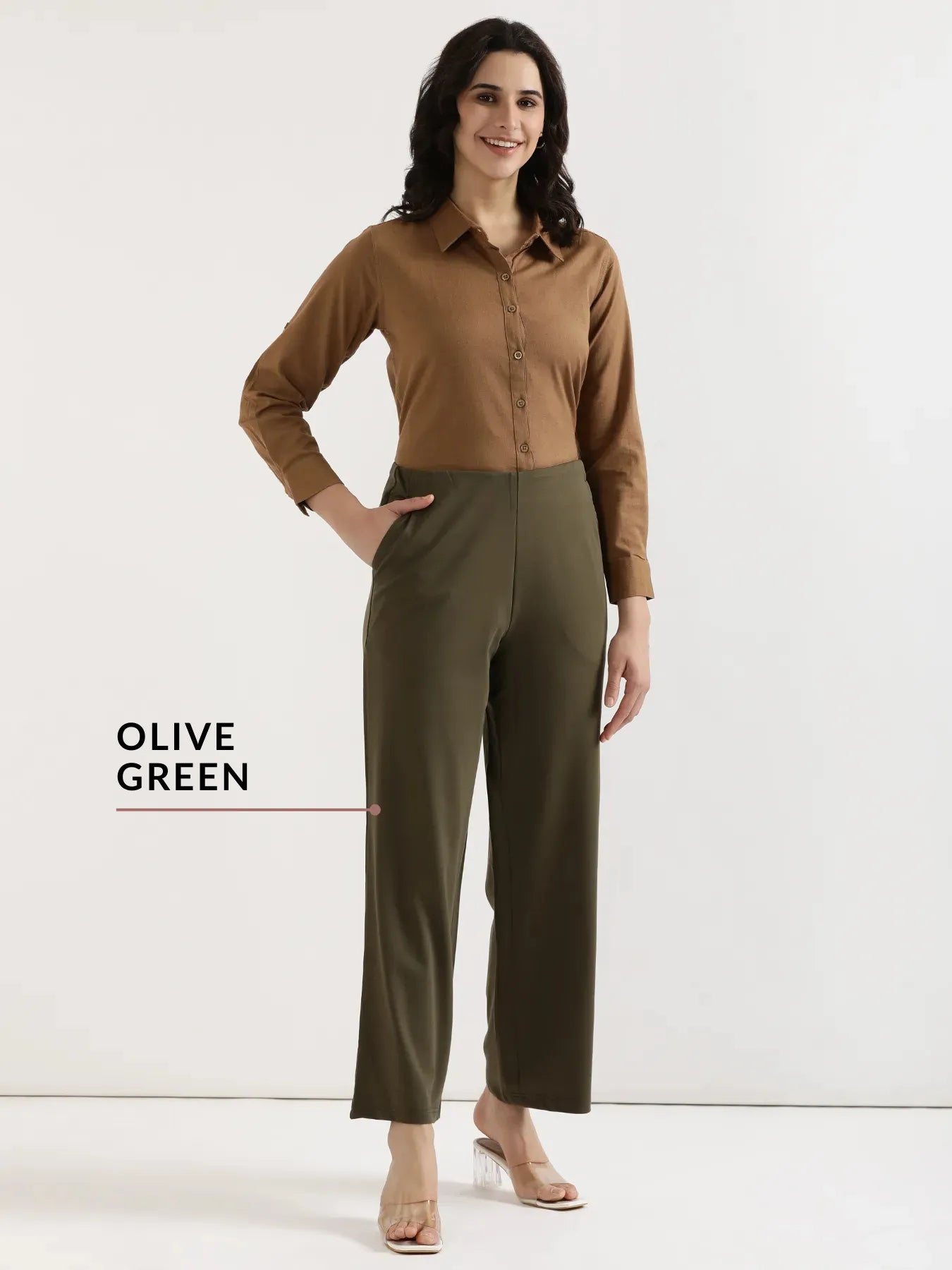 Pick Any 4 Women Wide Leg Pant