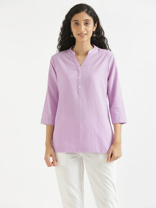 Pick Any 3 Women Airy Linen Short Kurtas