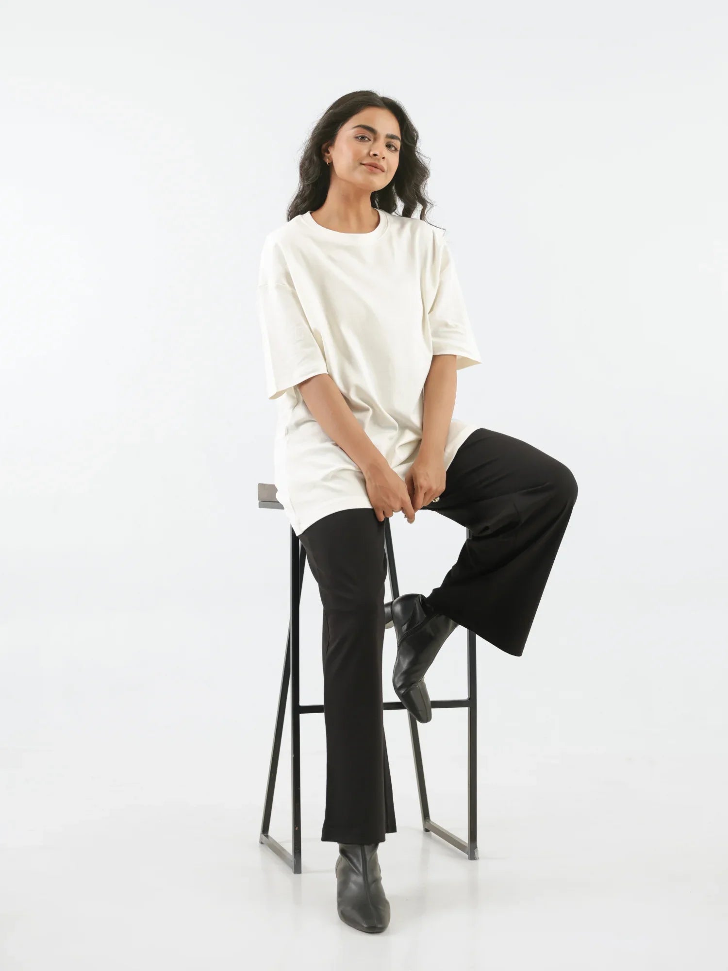 Women Off White Oversized T-shirt - Off White