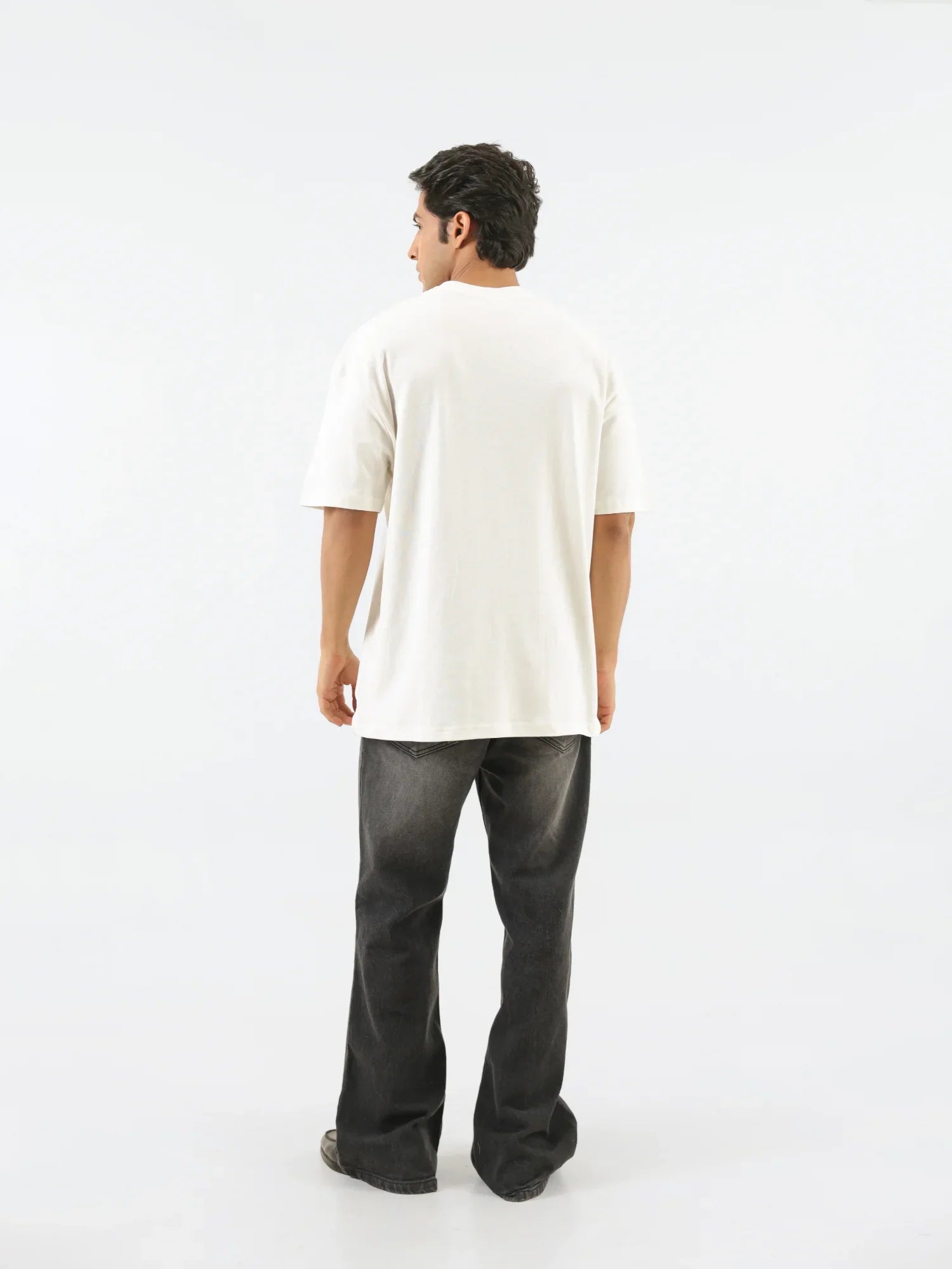 Men Off White Oversized T-shirt - Off White