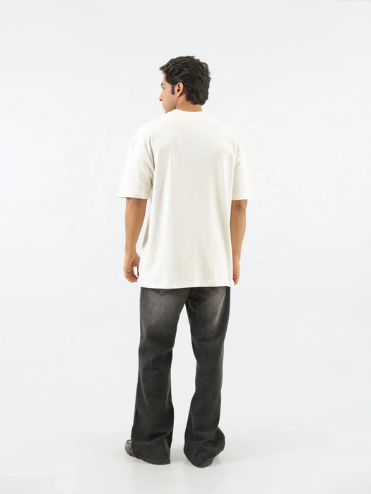 Men Off White Oversized T-shirt - Off White