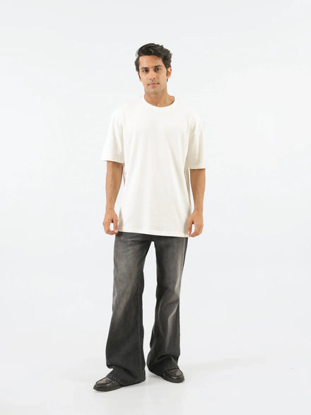 Men Off White Oversized T-shirt - Off White