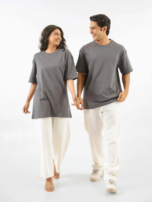 Unisex German Grey Oversized T-shirt