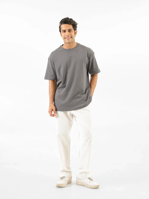 Men German Grey Oversized T-shirt