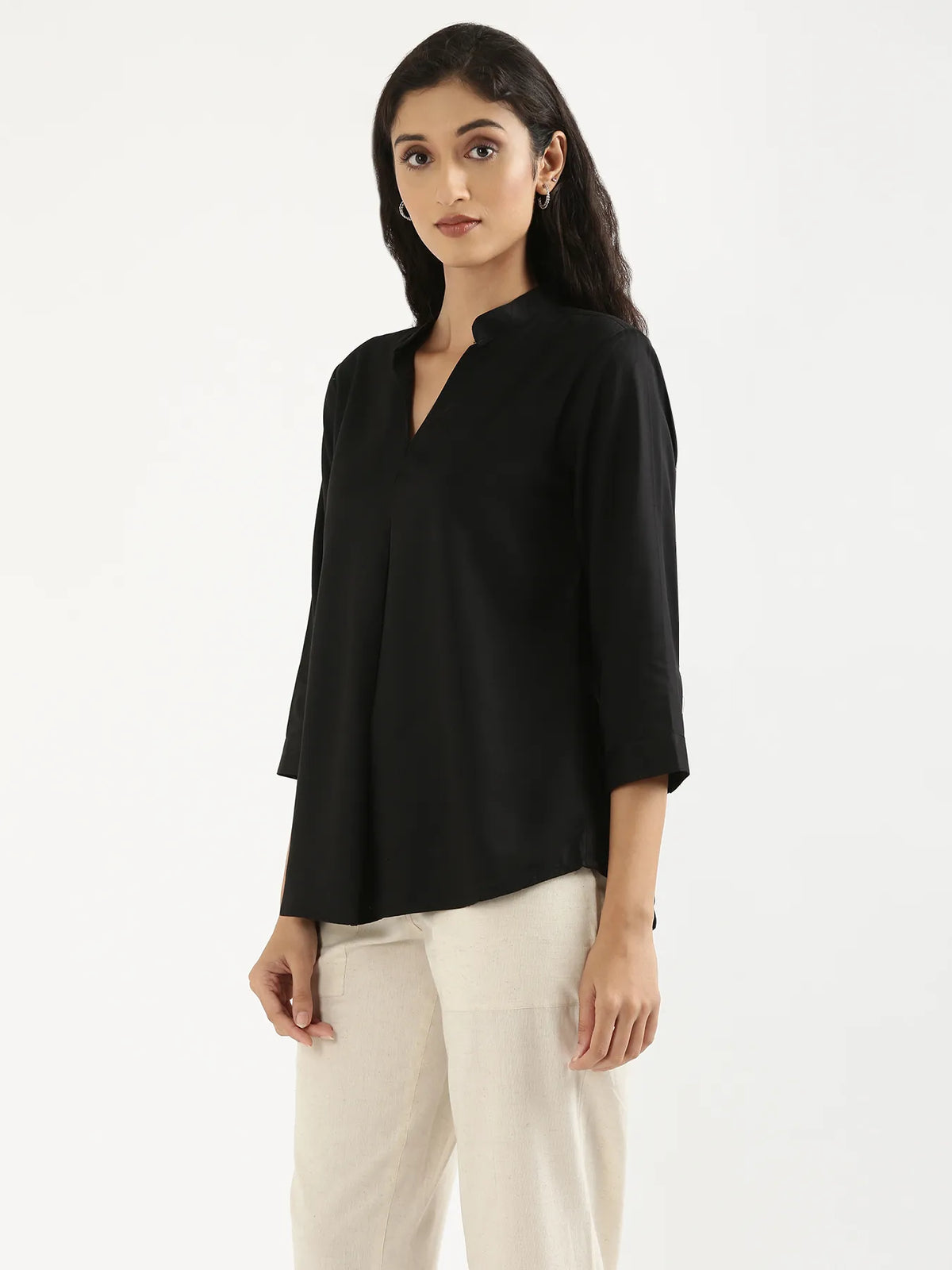 Pick Any 3 Women Viscose Pleated Top