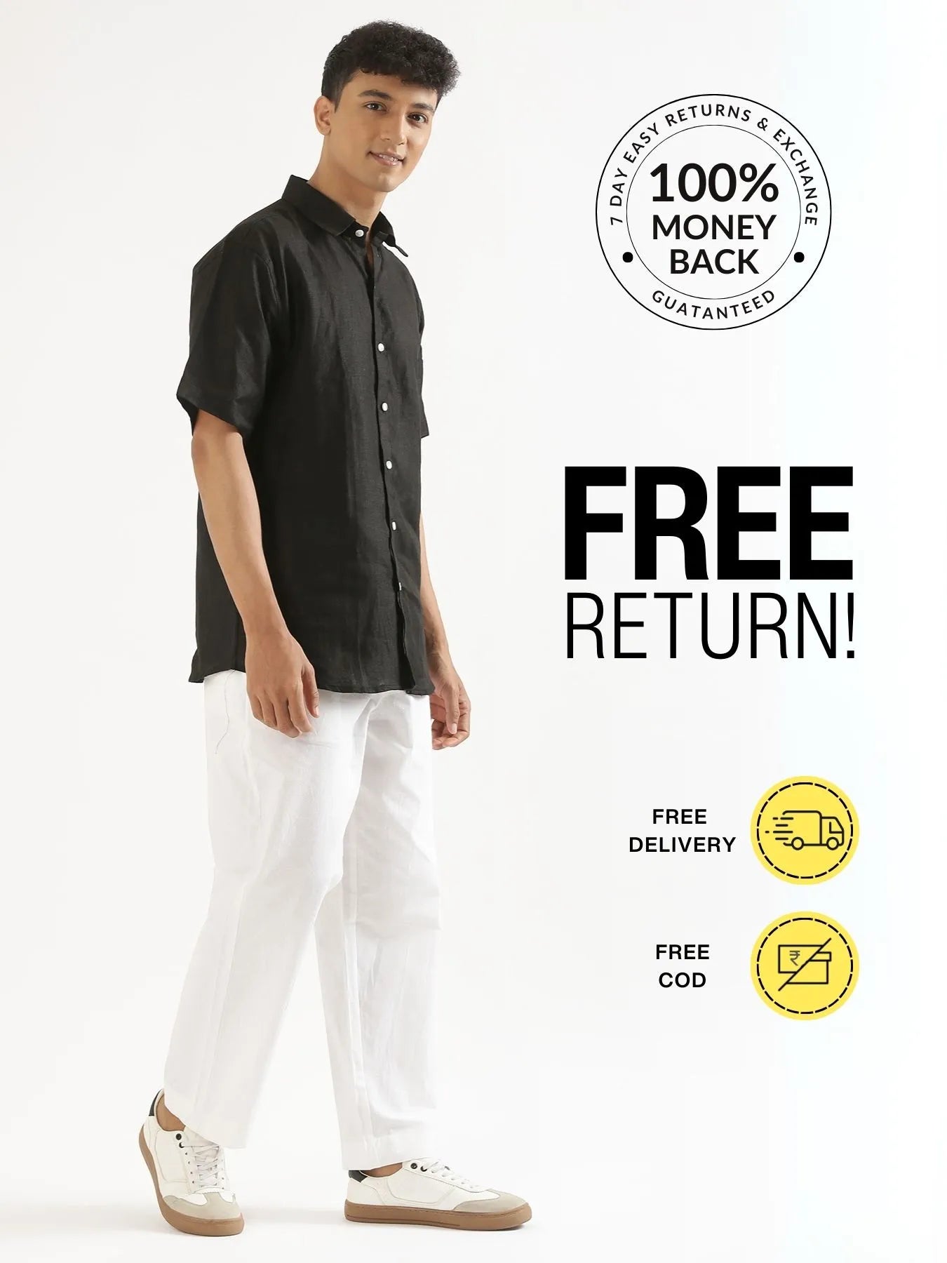 Pick Any 4 Men Cotton Pants