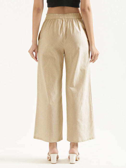 Women Fawn Airy Linen Wide Leg Pant