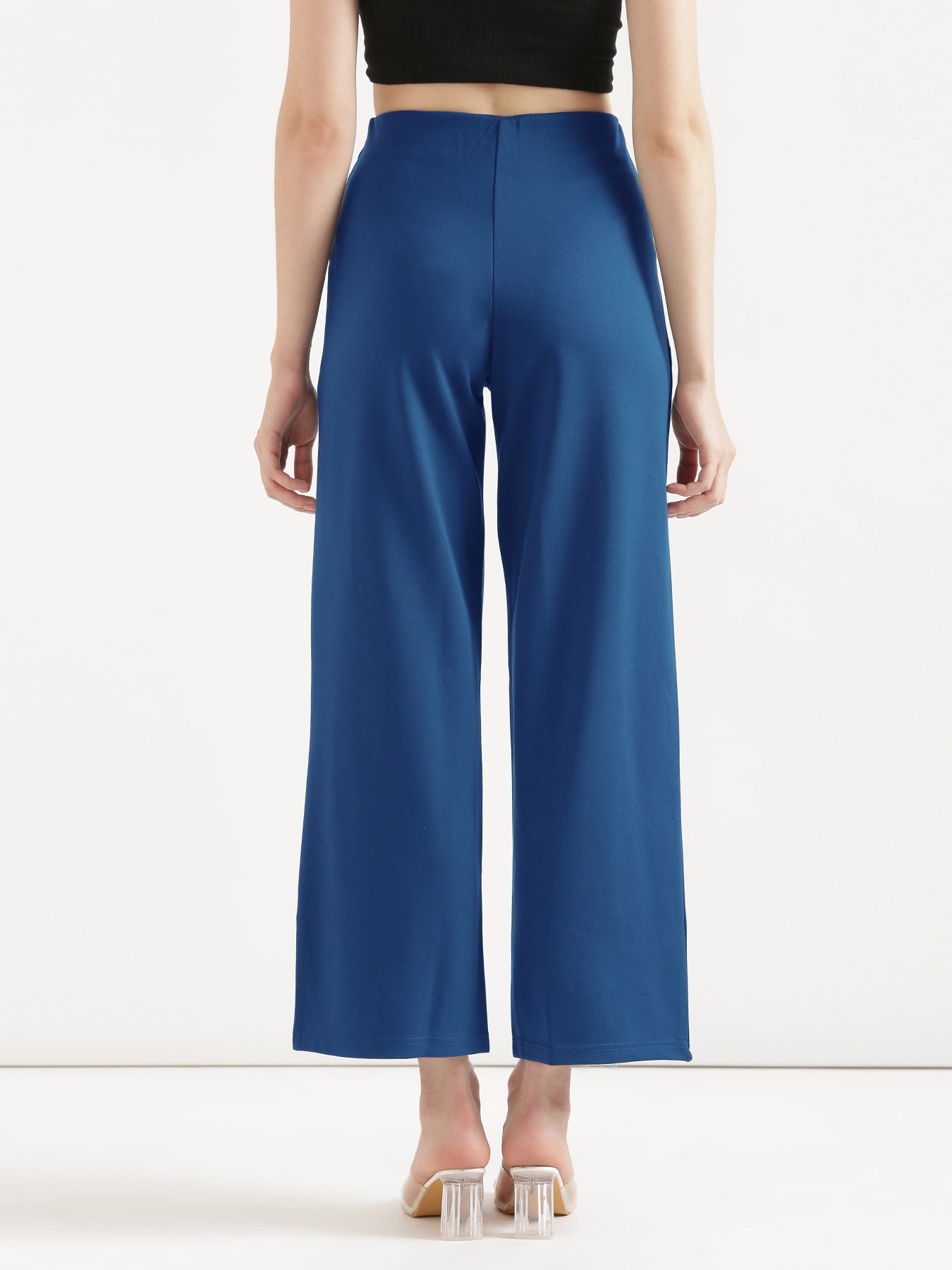 Royal Blue Wide Leg Pants