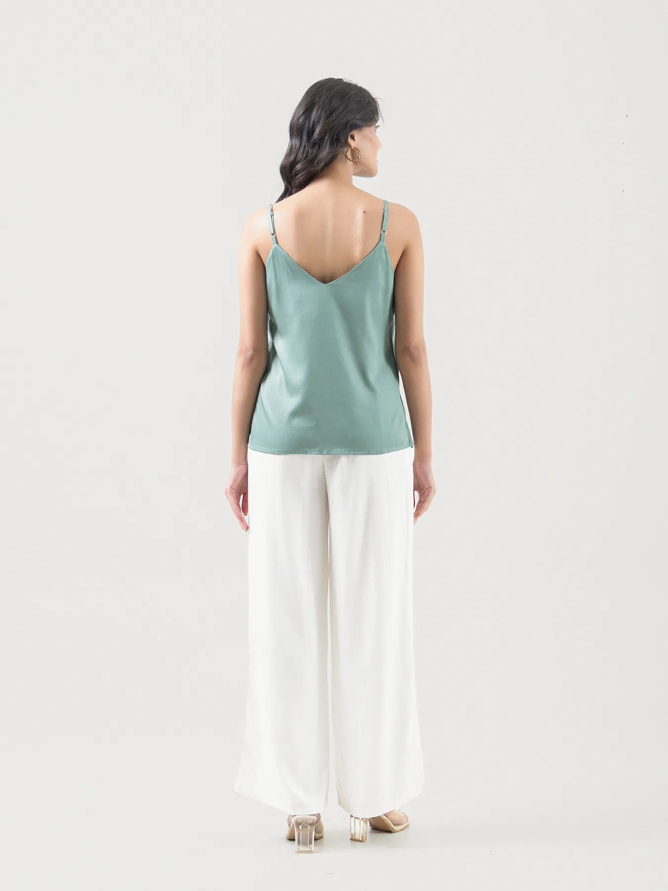 Women Jade Flowy Camisole Top