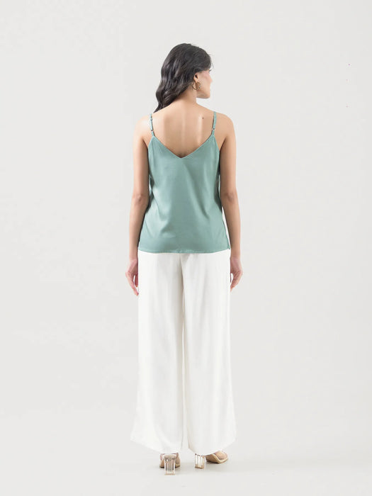 Women Jade Flowy Camisole Top
