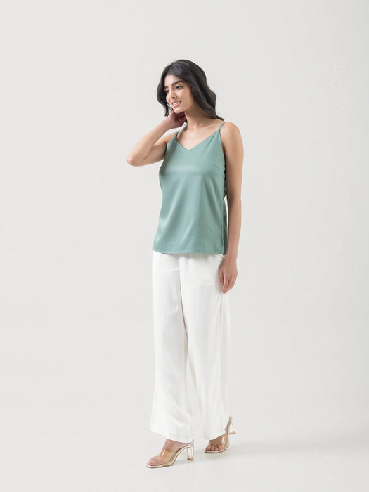 Women Jade Flowy Camisole Top