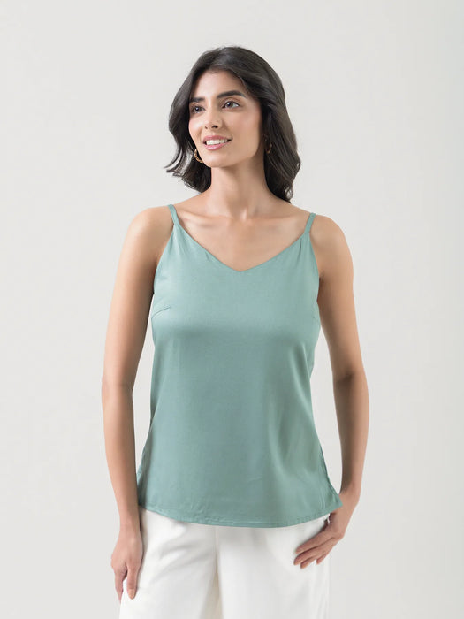 Women Jade Flowy Camisole Top