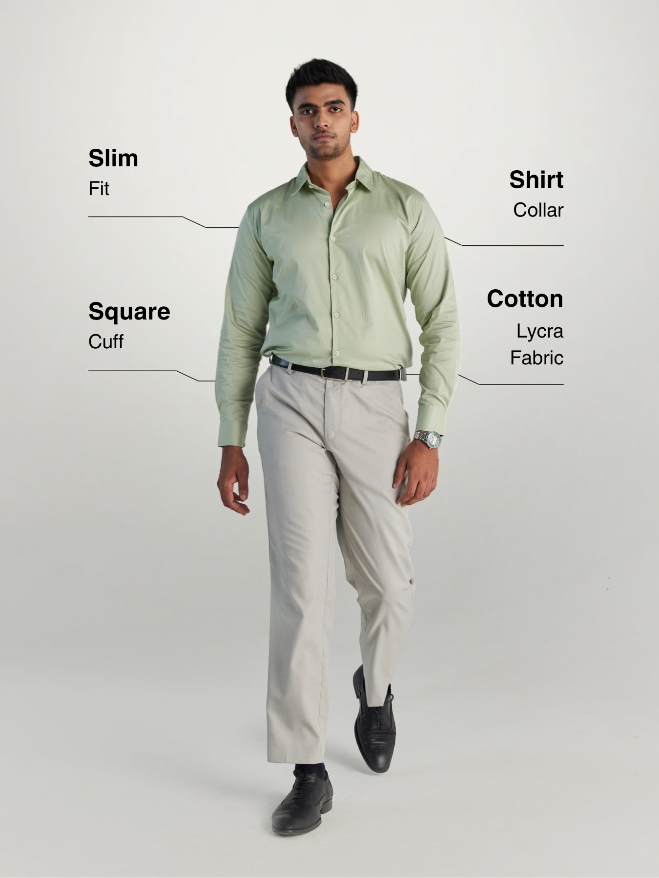 Mint Green Formal Shirt