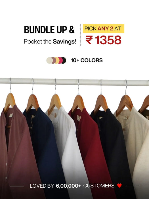 Pick Any 2 Women Airy Linen Short Kurta