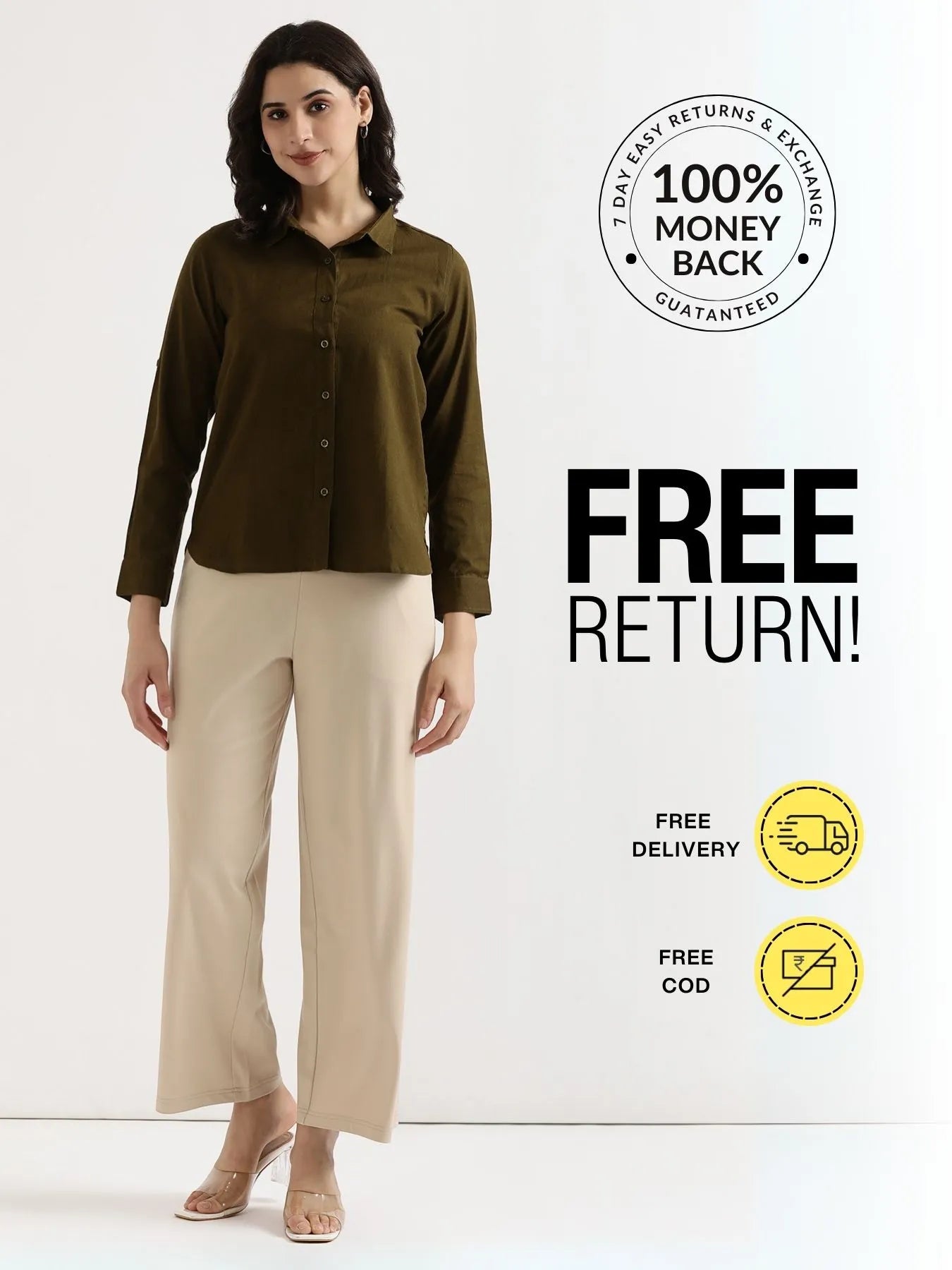 Pick Any 2 Women Wide Leg Pants