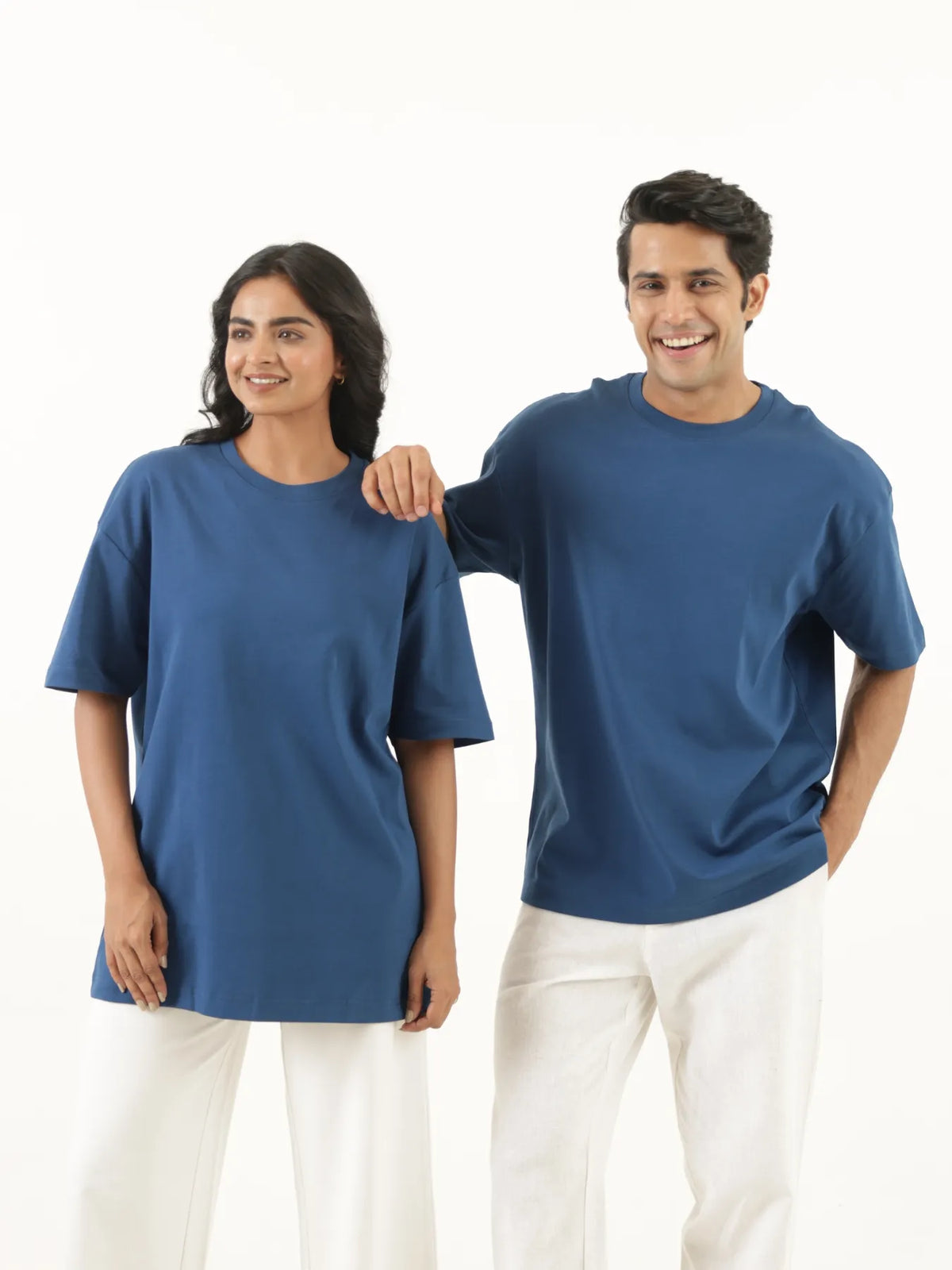 Pick Any 2 Unisex Oversized T-shirt - Midnight Blue